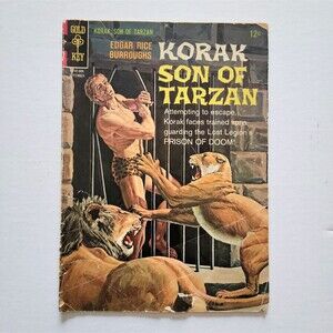 Korak, Son of Tarzan #14 Gold Key slight damage